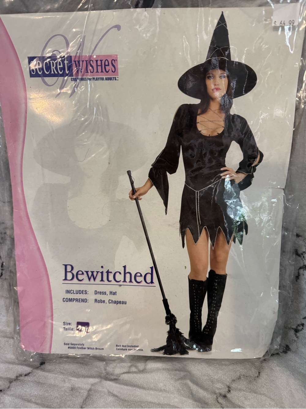 Secret Wishes Bewitched Women's Black Witch Costume - Dress & Hat